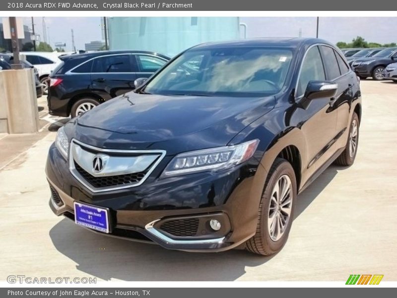 Crystal Black Pearl / Parchment 2018 Acura RDX FWD Advance