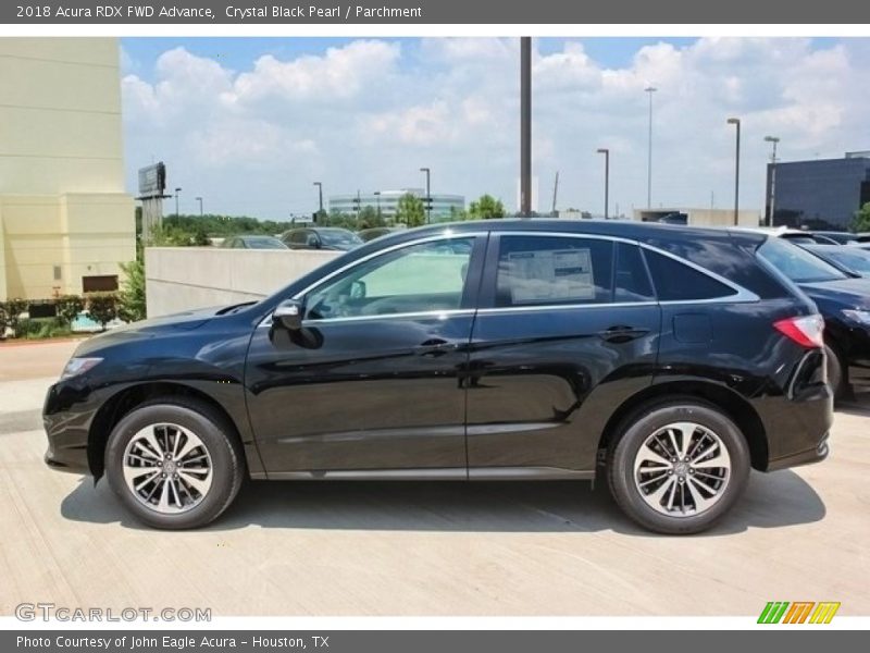 Crystal Black Pearl / Parchment 2018 Acura RDX FWD Advance