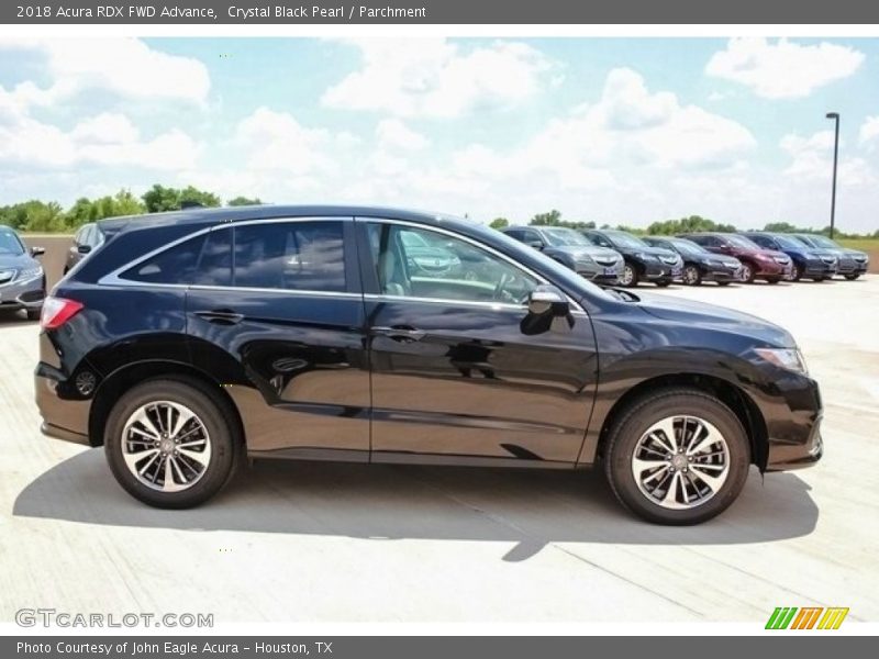 Crystal Black Pearl / Parchment 2018 Acura RDX FWD Advance