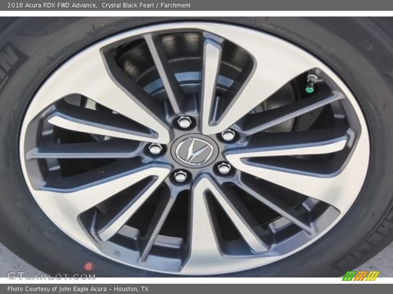 Crystal Black Pearl / Parchment 2018 Acura RDX FWD Advance