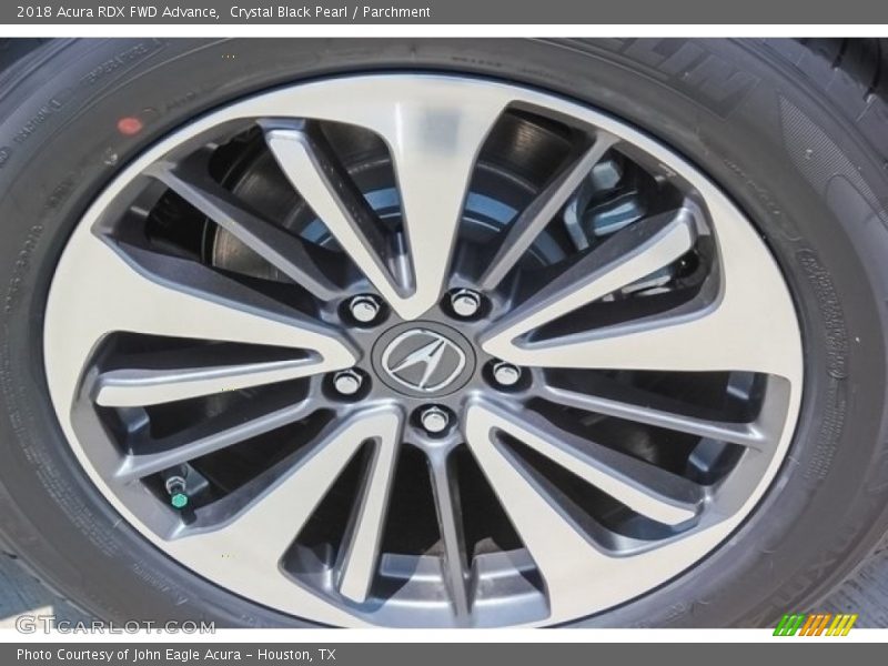 Crystal Black Pearl / Parchment 2018 Acura RDX FWD Advance