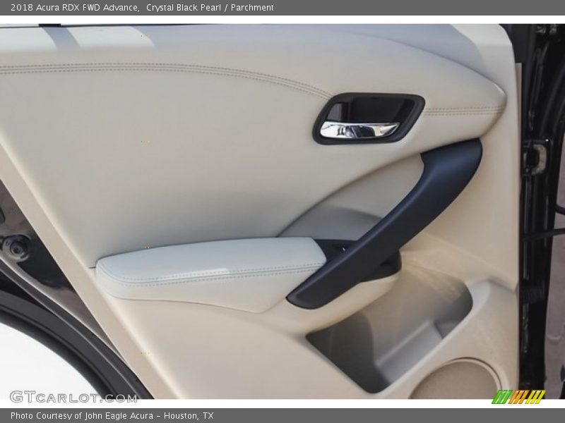 Crystal Black Pearl / Parchment 2018 Acura RDX FWD Advance