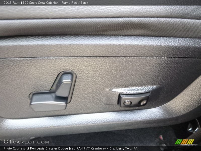 Flame Red / Black 2013 Ram 1500 Sport Crew Cab 4x4