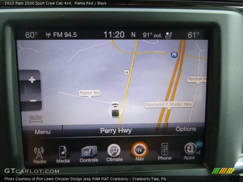 Flame Red / Black 2013 Ram 1500 Sport Crew Cab 4x4