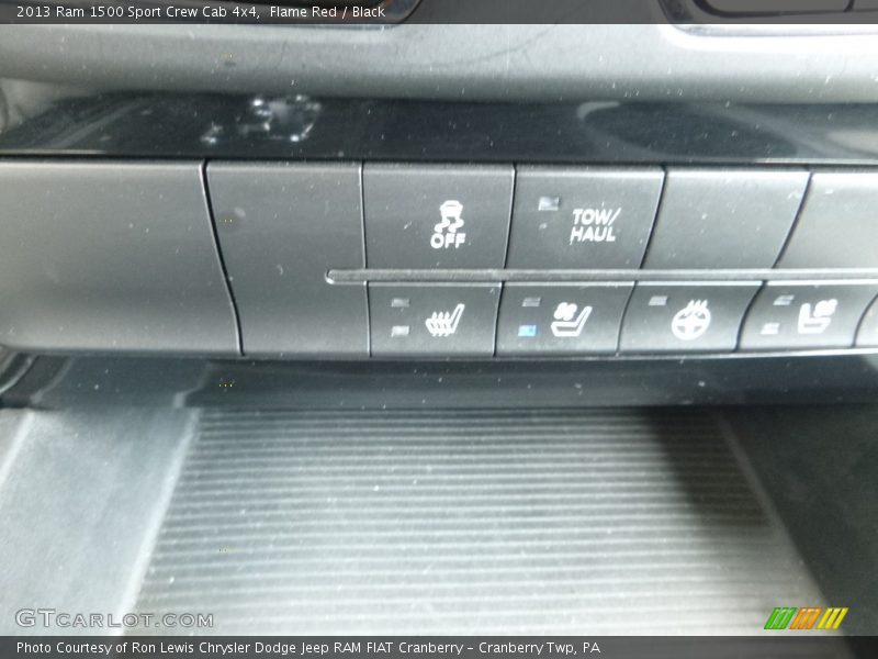 Flame Red / Black 2013 Ram 1500 Sport Crew Cab 4x4