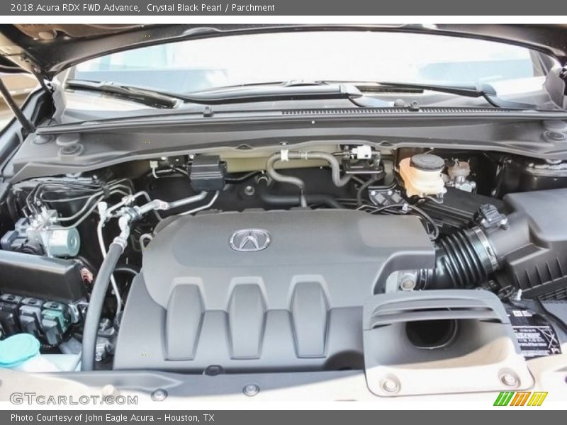 Crystal Black Pearl / Parchment 2018 Acura RDX FWD Advance
