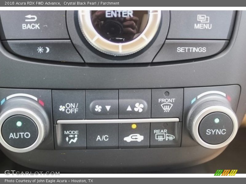 Crystal Black Pearl / Parchment 2018 Acura RDX FWD Advance