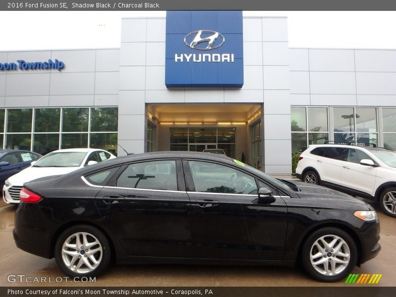 Shadow Black / Charcoal Black 2016 Ford Fusion SE
