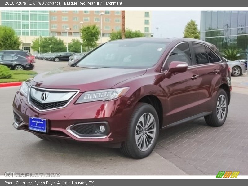Basque Red Pearl II / Parchment 2018 Acura RDX FWD Advance
