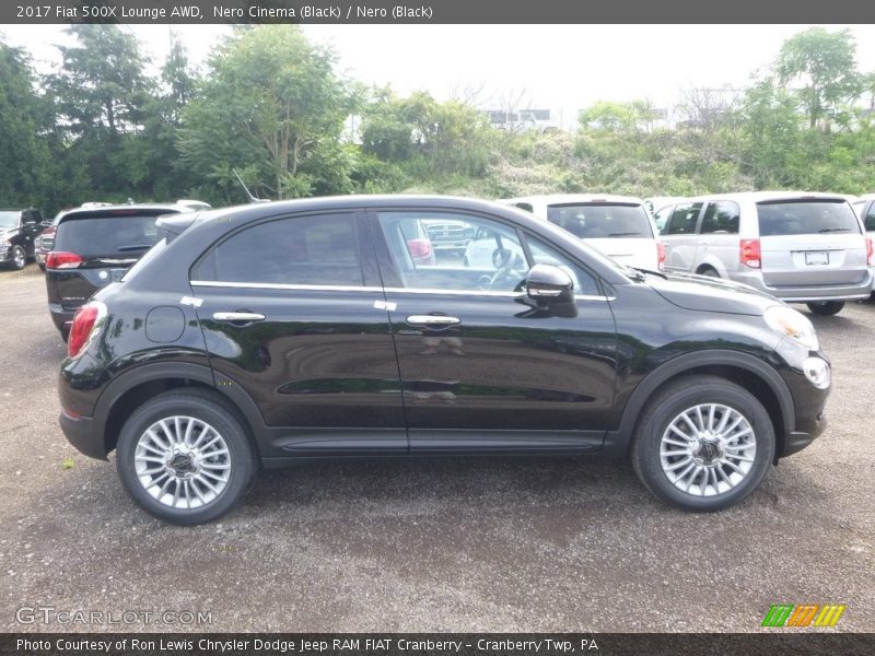 Nero Cinema (Black) / Nero (Black) 2017 Fiat 500X Lounge AWD