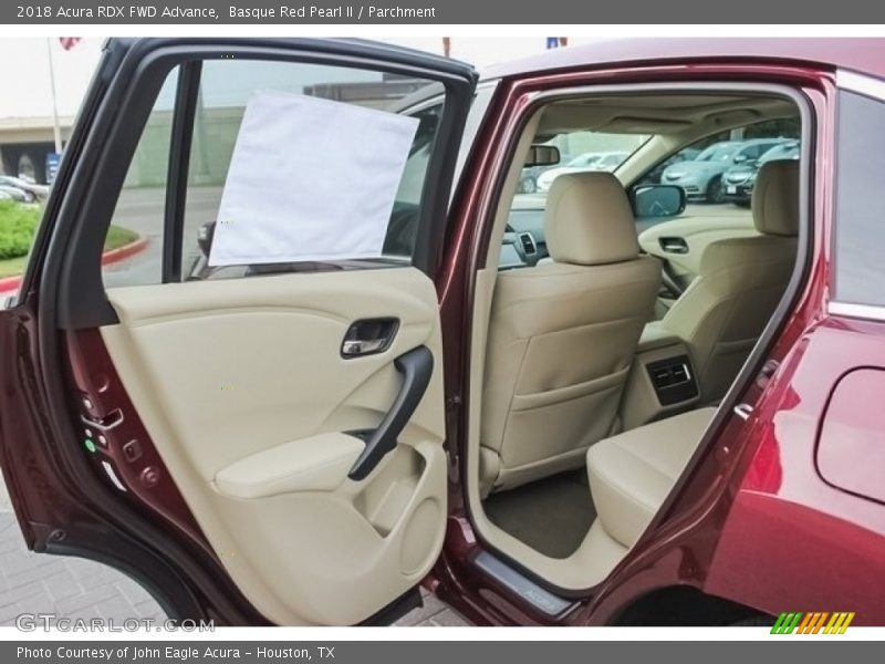 Basque Red Pearl II / Parchment 2018 Acura RDX FWD Advance
