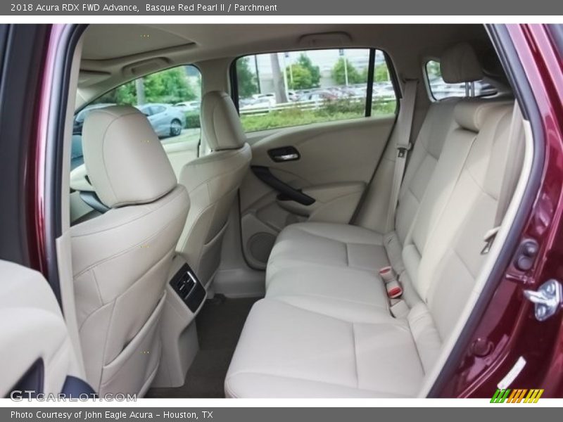 Rear Seat of 2018 RDX FWD Advance