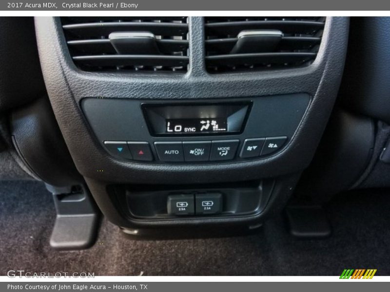 Controls of 2017 MDX 