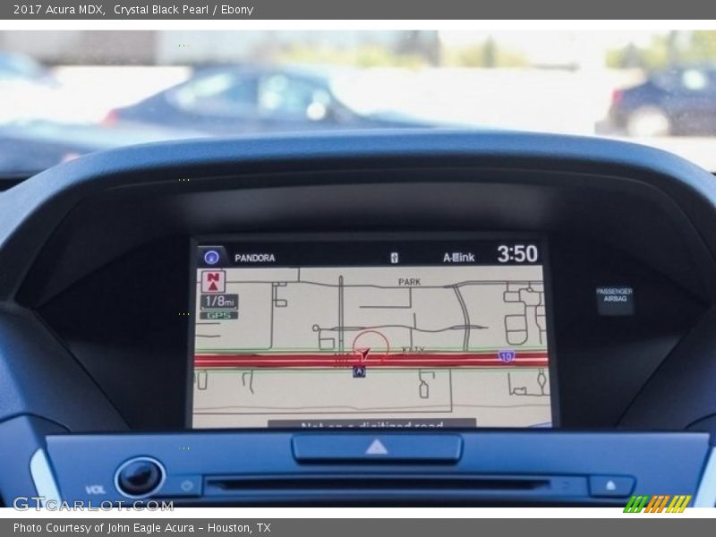 Navigation of 2017 MDX 