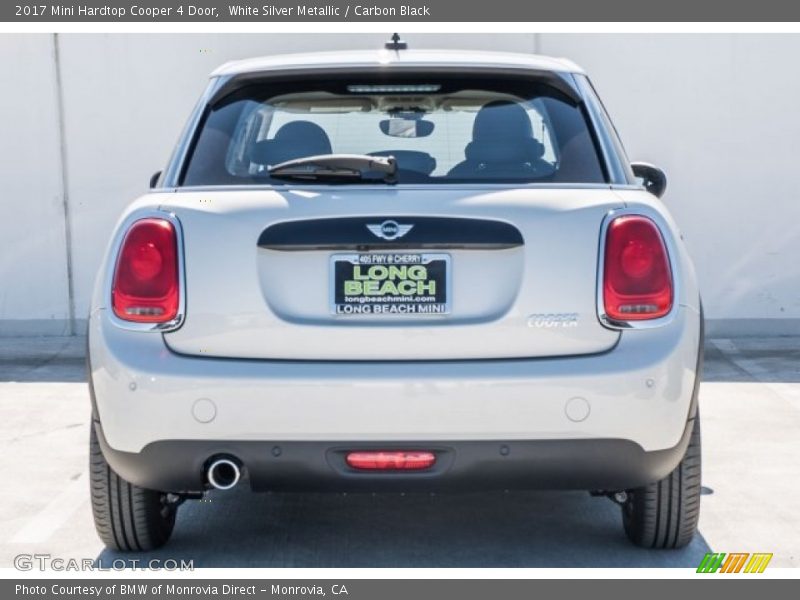 White Silver Metallic / Carbon Black 2017 Mini Hardtop Cooper 4 Door