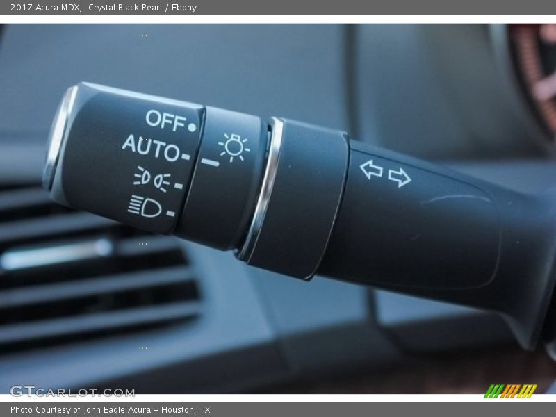 Controls of 2017 MDX 