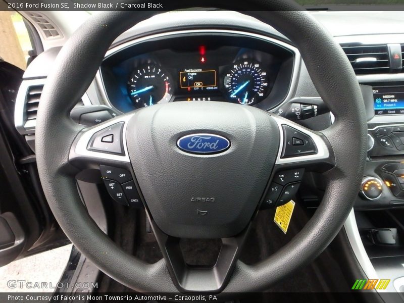 Shadow Black / Charcoal Black 2016 Ford Fusion SE