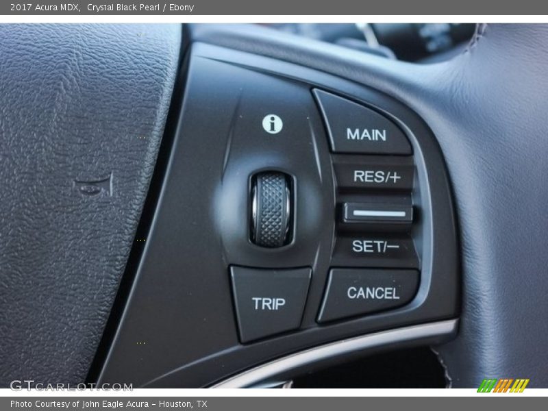 Controls of 2017 MDX 
