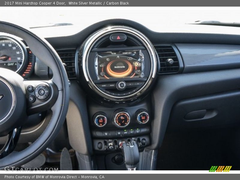 White Silver Metallic / Carbon Black 2017 Mini Hardtop Cooper 4 Door
