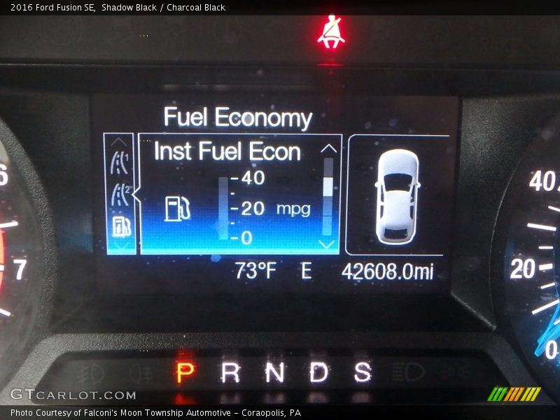 Shadow Black / Charcoal Black 2016 Ford Fusion SE