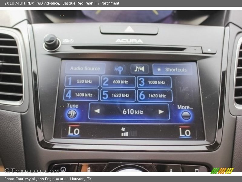 Audio System of 2018 RDX FWD Advance