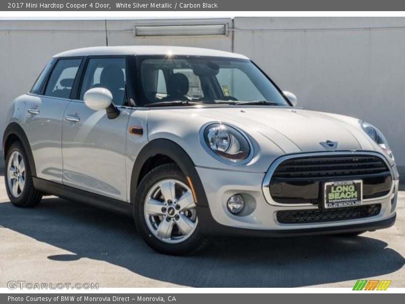 White Silver Metallic / Carbon Black 2017 Mini Hardtop Cooper 4 Door