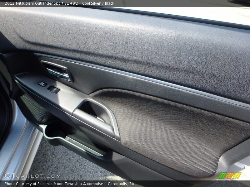 Cool Silver / Black 2012 Mitsubishi Outlander Sport SE 4WD