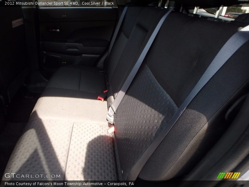 Cool Silver / Black 2012 Mitsubishi Outlander Sport SE 4WD