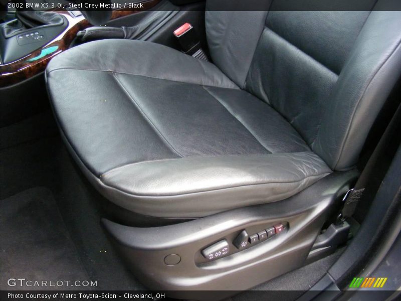 Steel Grey Metallic / Black 2002 BMW X5 3.0i