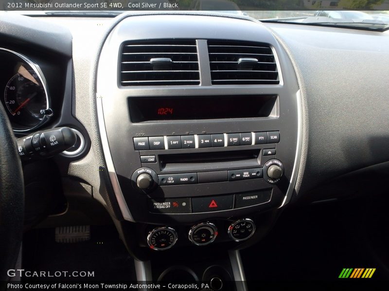 Cool Silver / Black 2012 Mitsubishi Outlander Sport SE 4WD