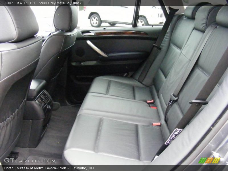 Steel Grey Metallic / Black 2002 BMW X5 3.0i