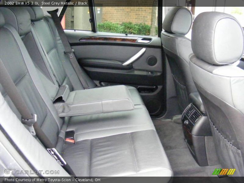 Steel Grey Metallic / Black 2002 BMW X5 3.0i