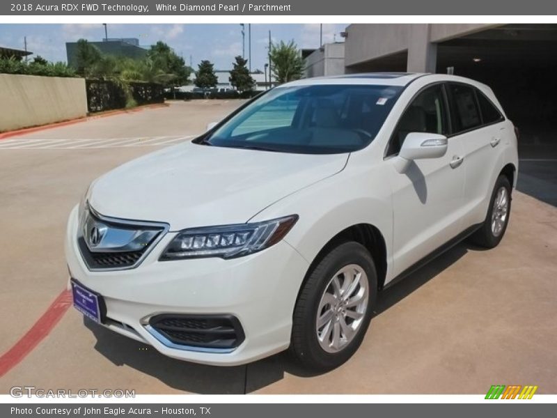 White Diamond Pearl / Parchment 2018 Acura RDX FWD Technology