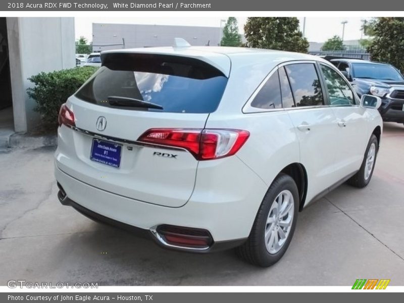 White Diamond Pearl / Parchment 2018 Acura RDX FWD Technology