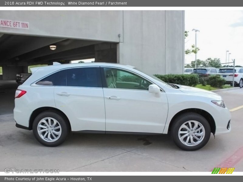 White Diamond Pearl / Parchment 2018 Acura RDX FWD Technology