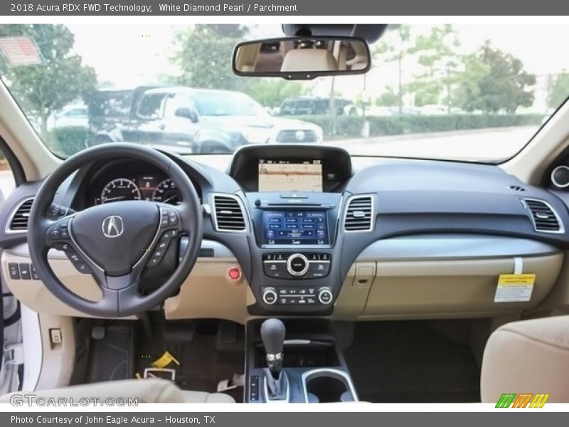 White Diamond Pearl / Parchment 2018 Acura RDX FWD Technology