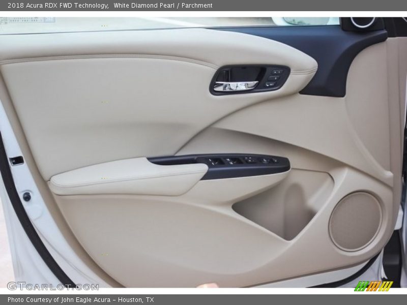 White Diamond Pearl / Parchment 2018 Acura RDX FWD Technology