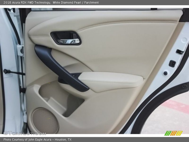 White Diamond Pearl / Parchment 2018 Acura RDX FWD Technology