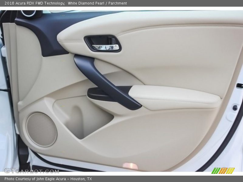 White Diamond Pearl / Parchment 2018 Acura RDX FWD Technology