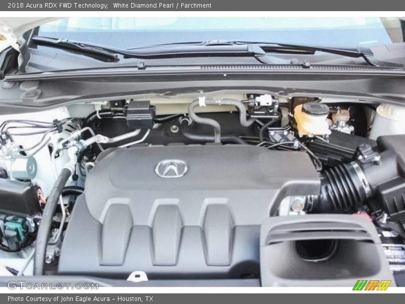 White Diamond Pearl / Parchment 2018 Acura RDX FWD Technology