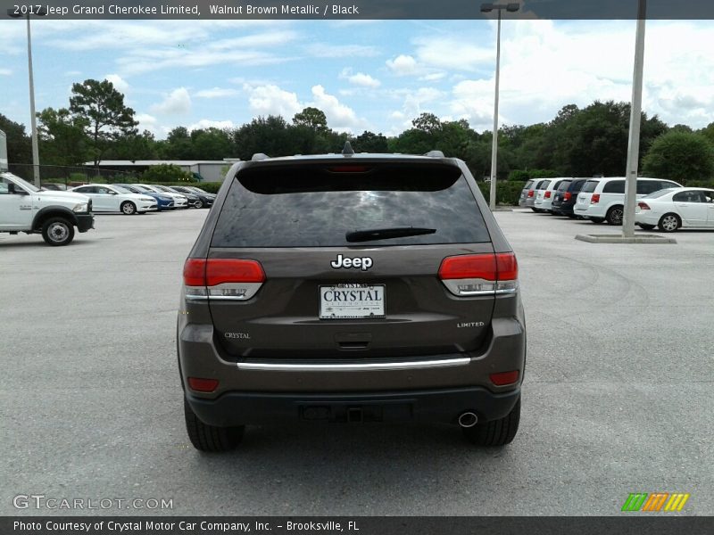 Walnut Brown Metallic / Black 2017 Jeep Grand Cherokee Limited