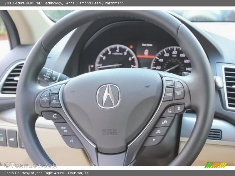 White Diamond Pearl / Parchment 2018 Acura RDX FWD Technology