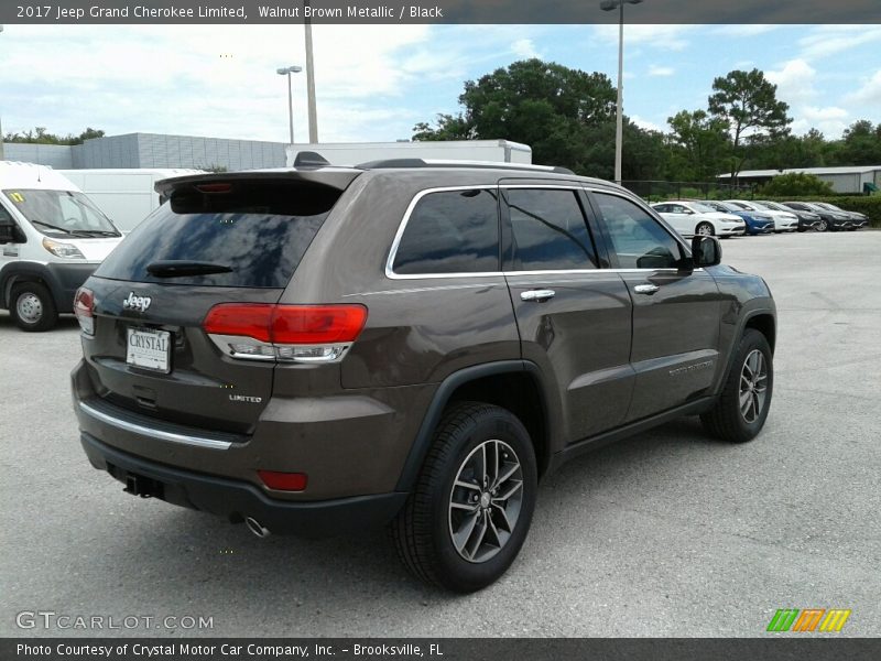 Walnut Brown Metallic / Black 2017 Jeep Grand Cherokee Limited