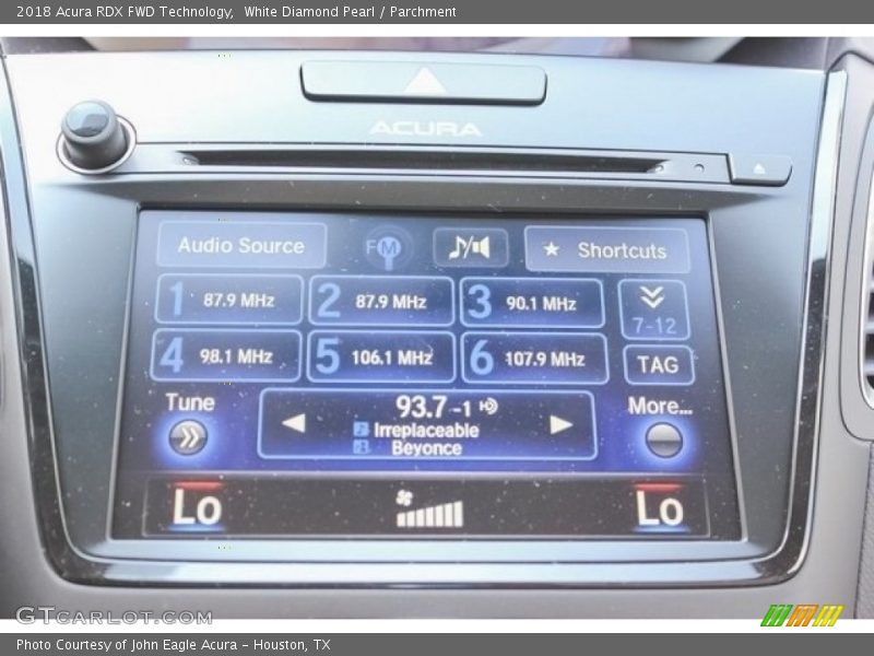 White Diamond Pearl / Parchment 2018 Acura RDX FWD Technology