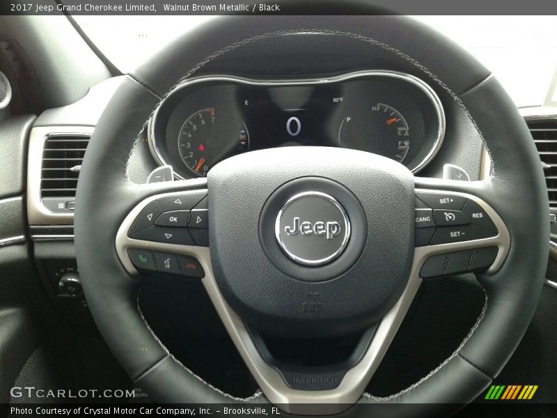 Walnut Brown Metallic / Black 2017 Jeep Grand Cherokee Limited