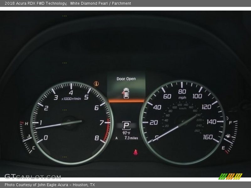 White Diamond Pearl / Parchment 2018 Acura RDX FWD Technology