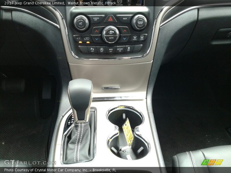 Walnut Brown Metallic / Black 2017 Jeep Grand Cherokee Limited