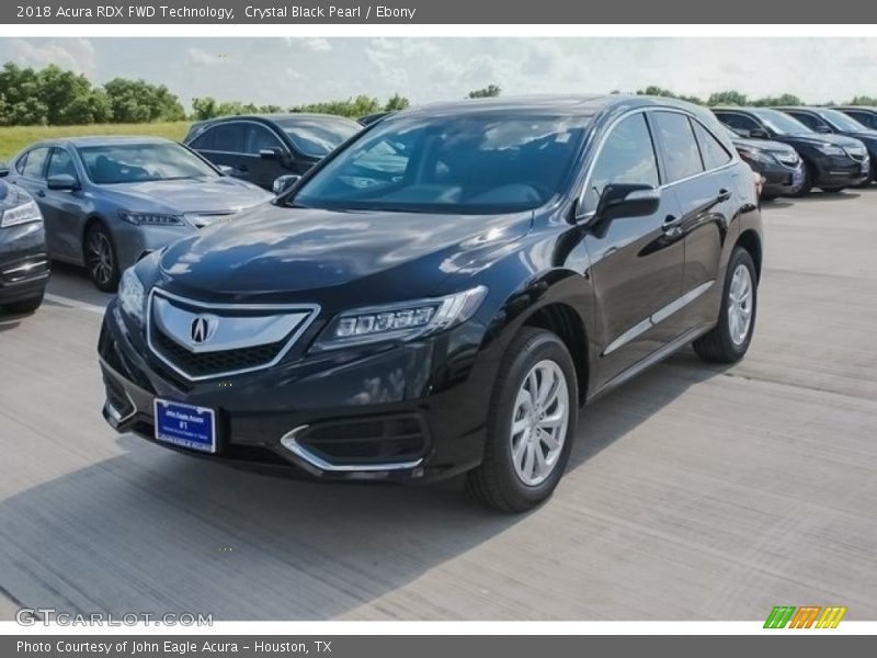 Crystal Black Pearl / Ebony 2018 Acura RDX FWD Technology