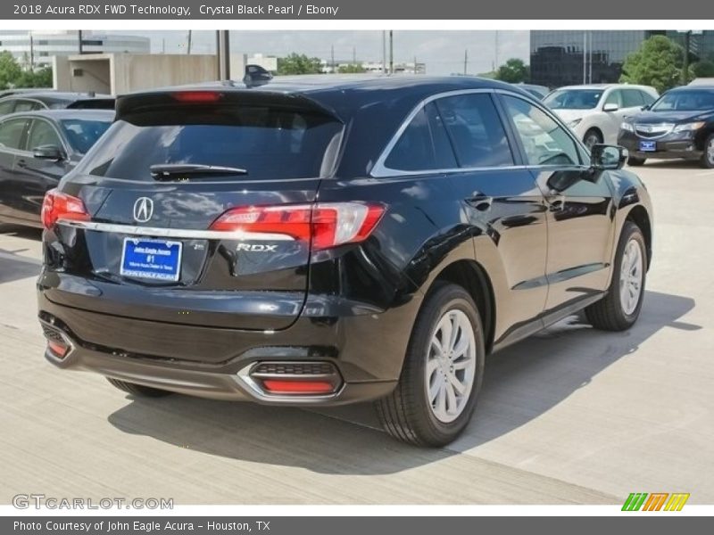Crystal Black Pearl / Ebony 2018 Acura RDX FWD Technology