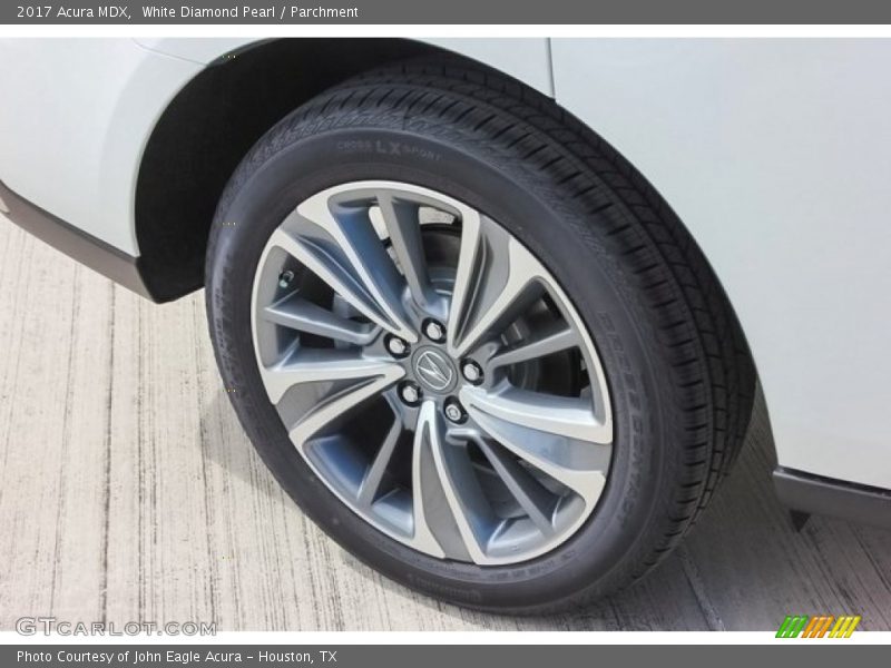White Diamond Pearl / Parchment 2017 Acura MDX